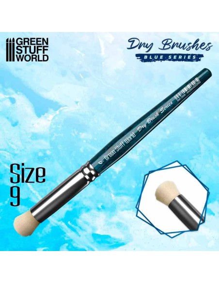 Green Stuff World - BLUE SERIES Dry Brush - Size 9