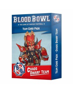 Blood Bowl - Chaos Dwarf Team: Card Pack (INGLÉS)