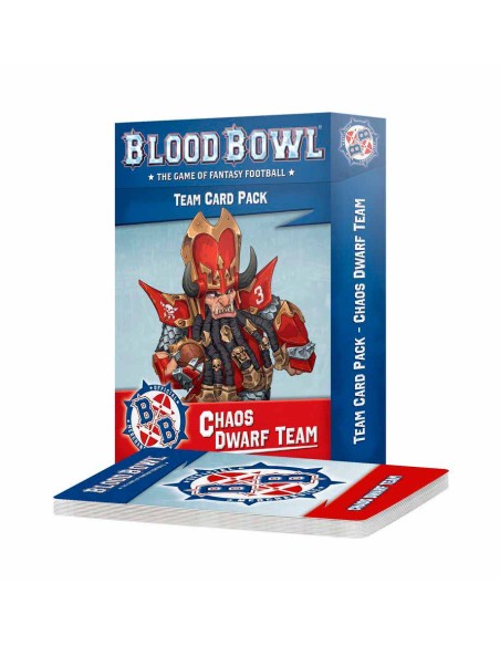 Blood Bowl - Chaos Dwarf Team: Card Pack