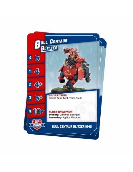 Blood Bowl - Chaos Dwarf Team: Card Pack