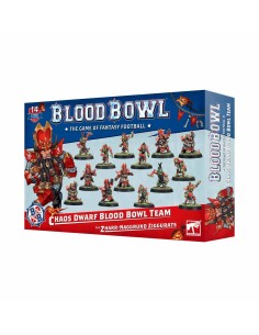 Blood Bowl - Equipo Chaos Dwarf: Zharr-Naggrund Ziggurats