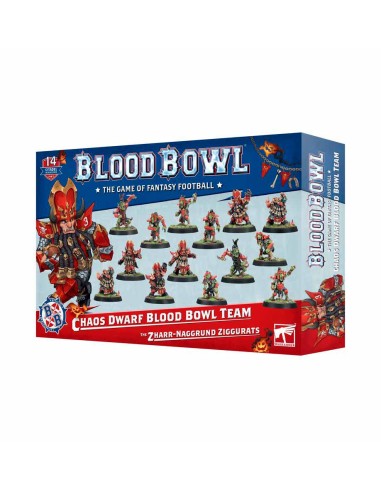 Blood Bowl - Chaos Dwarf Team: Zharr-Naggrund Ziggurats