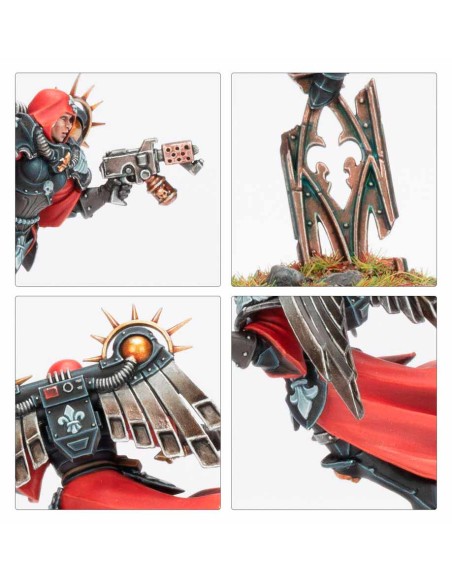 Warhammer 40,000 - Adepta Sororitas: Canonesa con propulsor de salto