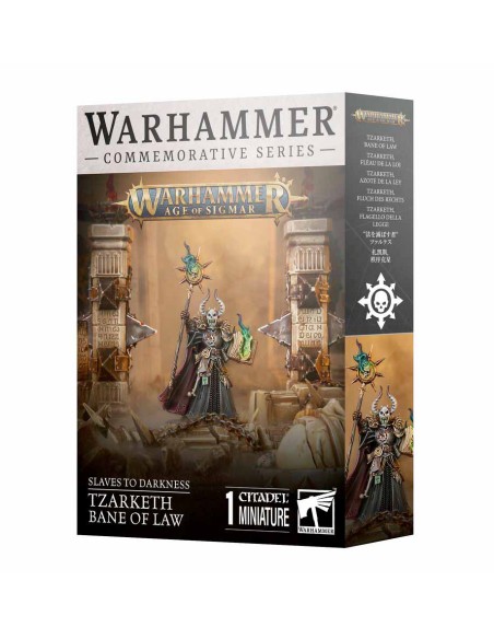 Warhammer Age of Sigmar - Esclavos de la Oscuridad:  Tzarketh, Azote de la Ley