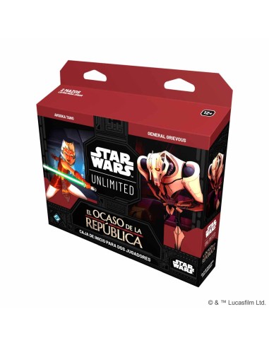 Star Wars: Unlimited - El ocaso de la República Caja inicio