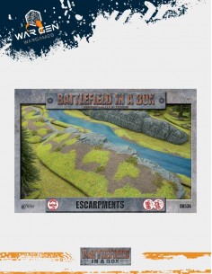 Battlefield in a box - Escarpments (Prepainted)