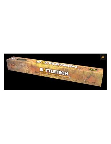 BattleTech: Battle Mat Savannah Sinkhole/Mountain Lake (neoprene)