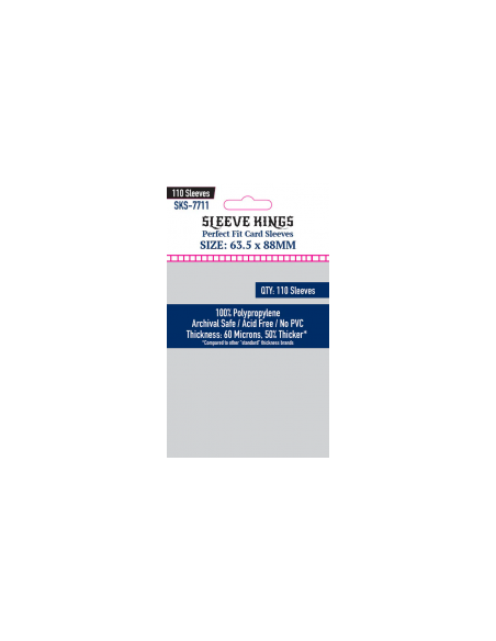 Sleeve Kings Perfect Fit Card Sleeves (63.5x88mm)