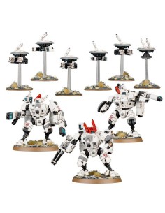 Warhammer 40,000 - T'au Empire: XV8 Crisis Battlesuit Team 2