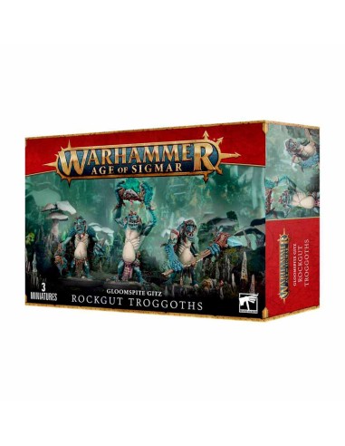 Warhammer Age of Sigmar - Tipejoz Nokturnoz: Troggoths Triparrocas (Rockgut Troggoths)