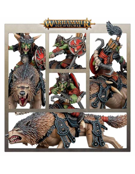 Warhammer Age of Sigmar - Gloomspite Gitz: Snarlfang Riders