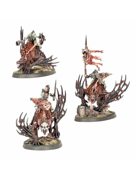 Warhammer Age of Sigmar - Cortes Comercarne: Caballeros Morbheg