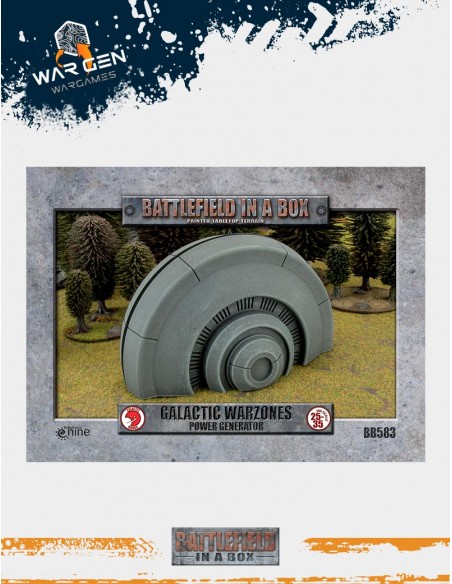 Galactic Warzones - Power Generator (Prepainted)