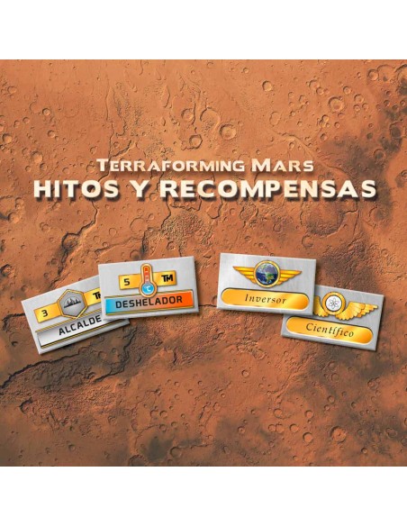 Terraforming Mars - Hitos y recompensas