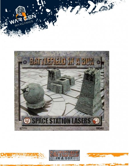 Battlefield in a box - Space Station Lasers (Prepintado)