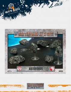 Battlefield in a box - Asteroids (Prepainted)