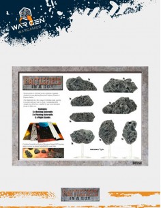 Battlefield in a box - Asteroids (Prepainted) 2