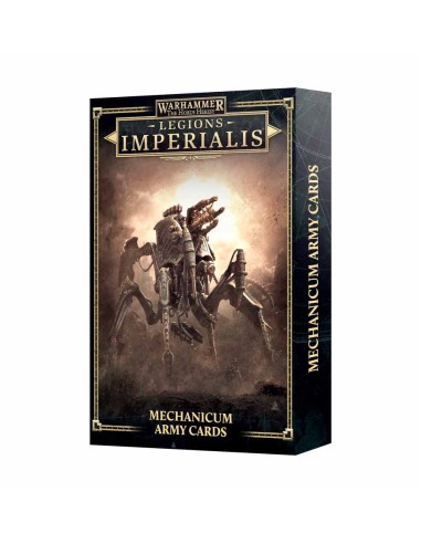 Warhammer: The Horus Heresy – Legions Imperialis: Mechanicum Army Cards (Inglés)