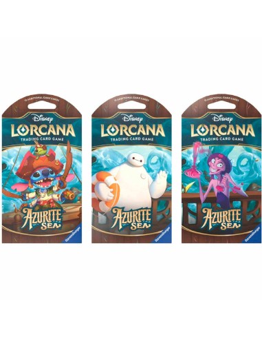 Disney Lorcana TCG Azurite Sea Booster (INGLÉS)