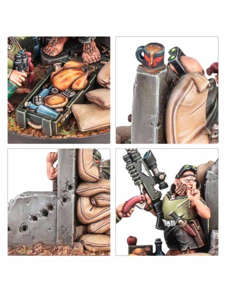 Warhammer 40,000: Serie Conmemorativa - Astra Militarum: Aprovisionados y dispuestos