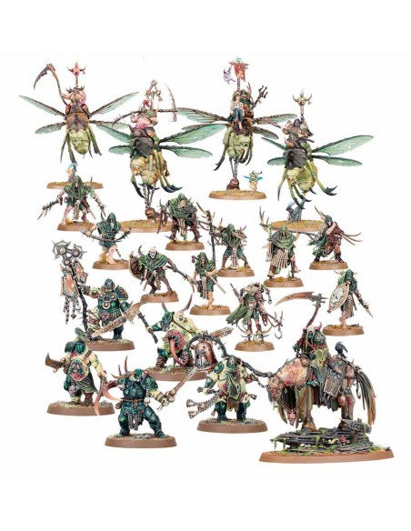 Warhammer Age of Sigmar - Fuerza de batalla de los Agusanados de Nurgle: Quiste de Pestedrama