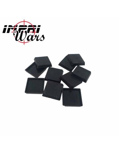 ImpriWars - Peana cuadrada - 20x20 mm - Pack de 10