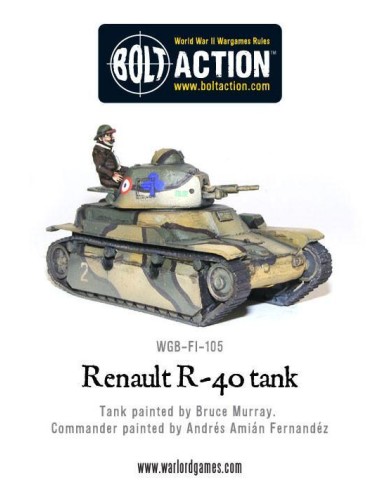 Bolt Action - Renault R40 Tank