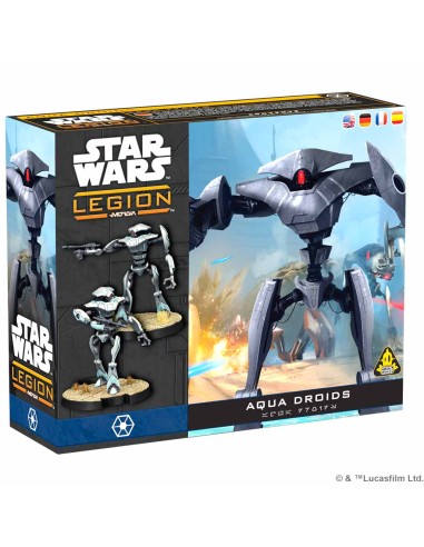 Star Wars: Legion Aqua Droid Unit Expansion (SPANISH)