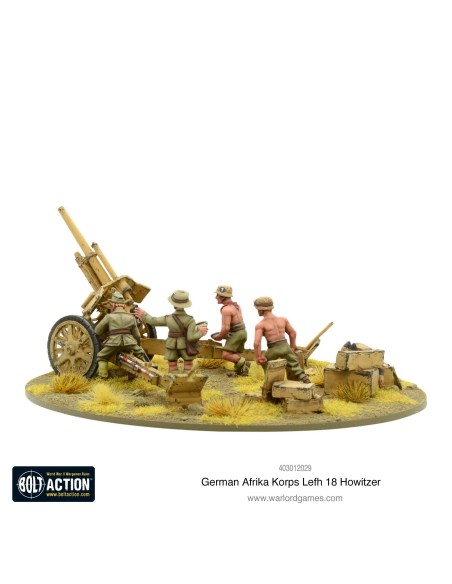 Bolt Action - Afrika Korps LeFH 18 10.5cm medium artillery