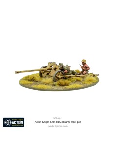 Bolt Action - Afrika Korps 5cm PaK 38 anti-tank gun