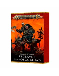 Warhammer Age of Sigmar - Tarjetas de unidad: Esclavos de la Oscuridad