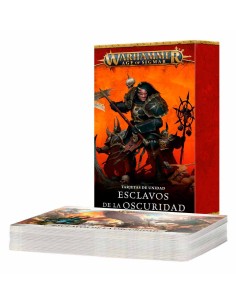 Warhammer Age of Sigmar - Tarjetas de unidad: Esclavos de la Oscuridad 2