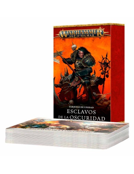 Warhammer Age of Sigmar - Tarjetas de unidad: Esclavos de la Oscuridad