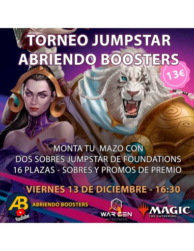 TORNEO JUMPSTAR ABRIENDO BOOSTERS