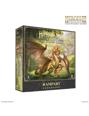 Heroes of Might & Magic III: The Board Game - Rampart Expansion (Inglés)