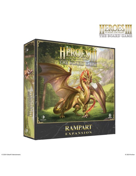 Heroes of Might & Magic III: The Board Game - Rampart Expansion (English)