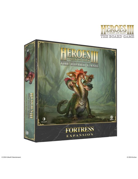 Heroes of Might & Magic III: The Board Game - Fortress Expansion (English)