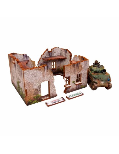 Micro Art Studio: WWII Ruins 1 (Pre-painted)