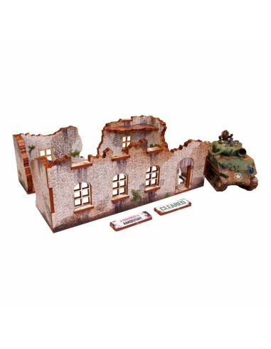 Micro Art Studio: WWII Ruin 3 (Pre-painted)