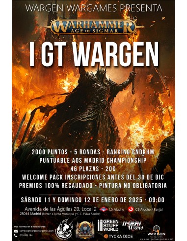 INSCRIPCIÓN I GT WARHAMMER AGE OF SIGMAR