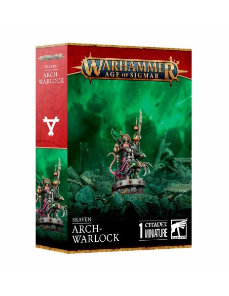 Warhammer Age of Sigmar - Skavens: Archibrujo (Arch-Warlock)