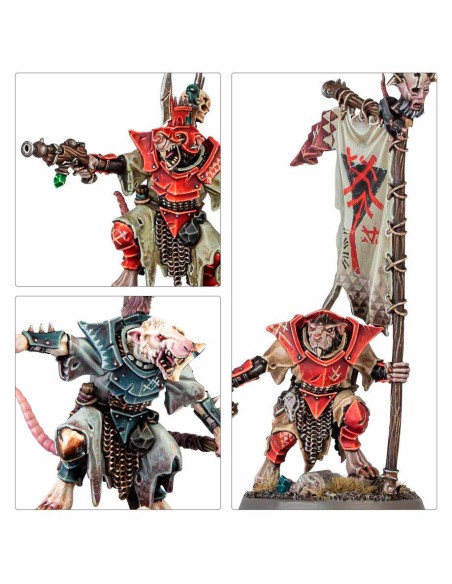 Warhammer Age of Sigmar - Skavens: Alimañas (Stormvermin)