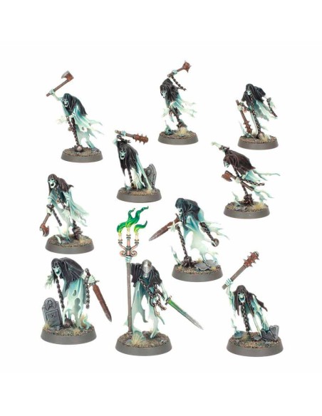 Warhammer Age of Sigmar - Noctánimas: Hordas Arrastracadenas (Montaje fácil)