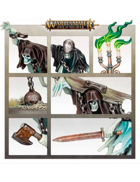 Warhammer Age of Sigmar - Noctánimas: Hordas Arrastracadenas (Montaje fácil)