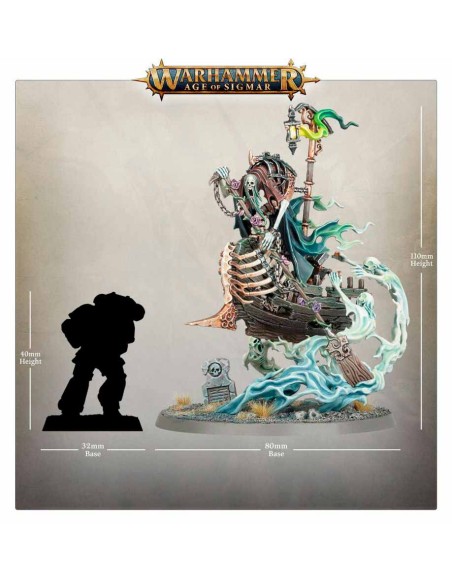 Warhammer Age of Sigmar - Nighthaunt: Awlrach The Drowner