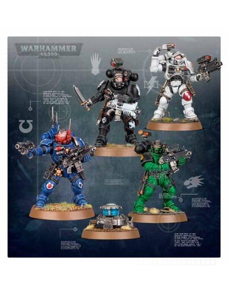 Warhammer 40,000 - Marines Espaciales: Infiltradores/Incursores Primaris (Primaris Infiltrators/Incursors)