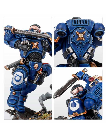 Warhammer 40,000 - Marines Espaciales: Teniente con armadura Reiver