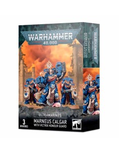 Warhammer 40,000 - Ultramarines: Marneus Calgar con Guardia de Honor Victrix