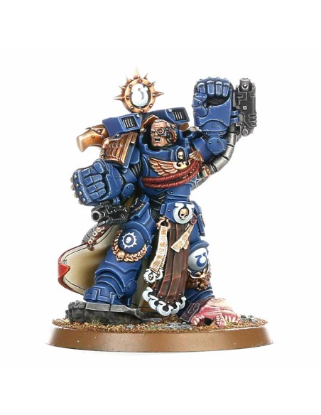 Warhammer 40,000 - Ultramarines: Marneus Calgar con Guardia de Honor Victrix