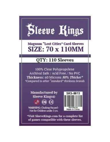 Sleeve Kings Magnum Lost Cities Card Sleeves (70x110mm)